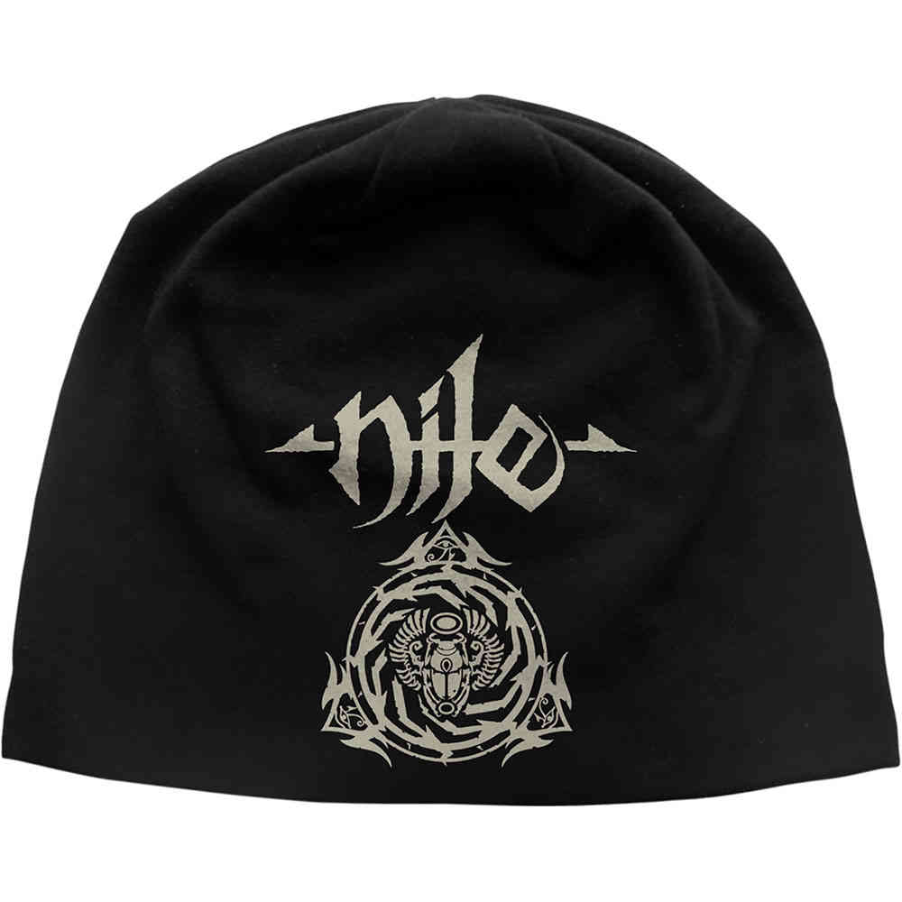 Nile - Scarab Logo Beanie Muts - Zwart